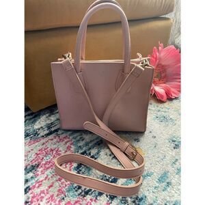 Forever 21 Faux Leather Pink Mini Satchel